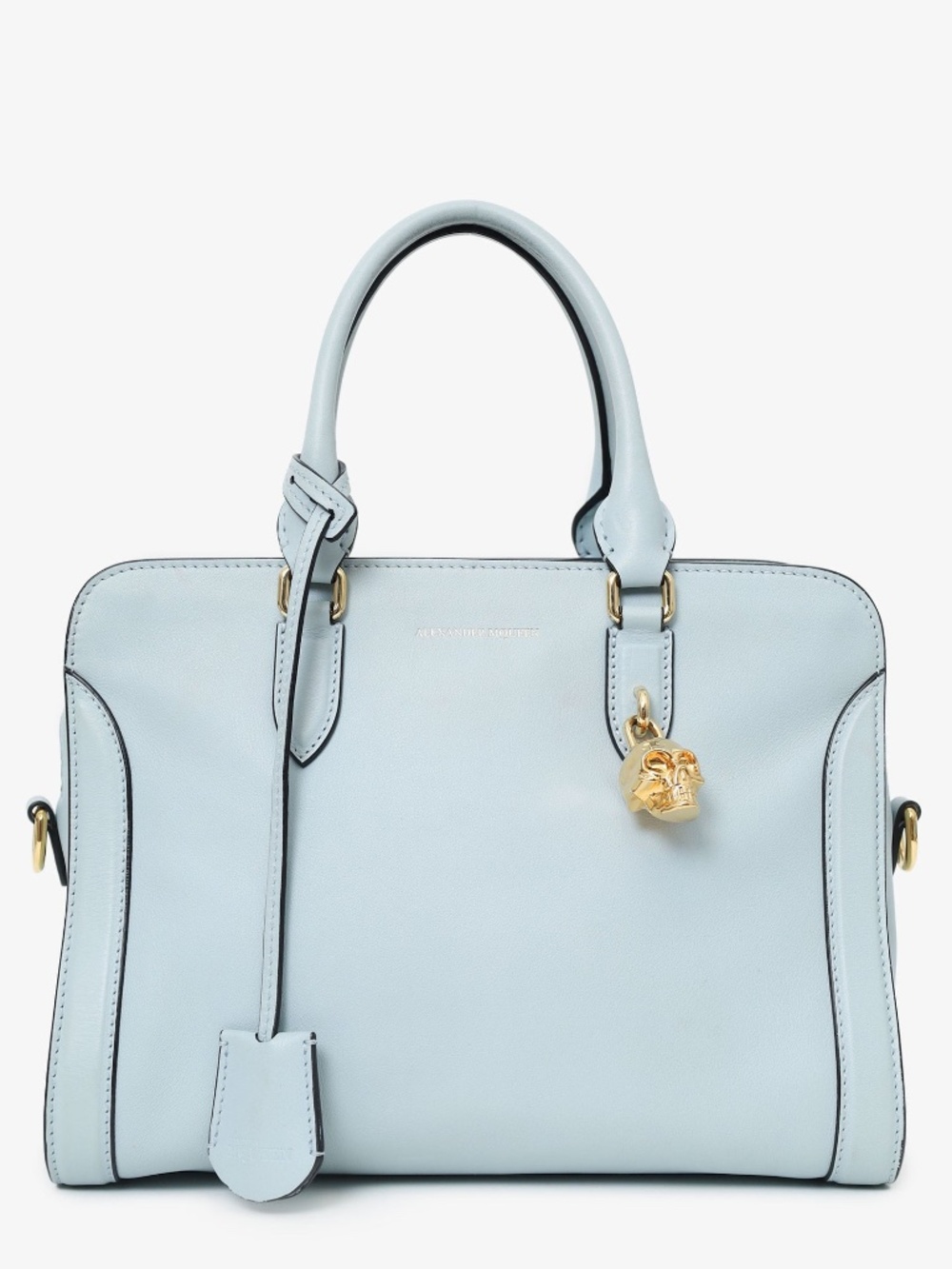 LIKE NEW Alexander McQueen Light Blue Purse